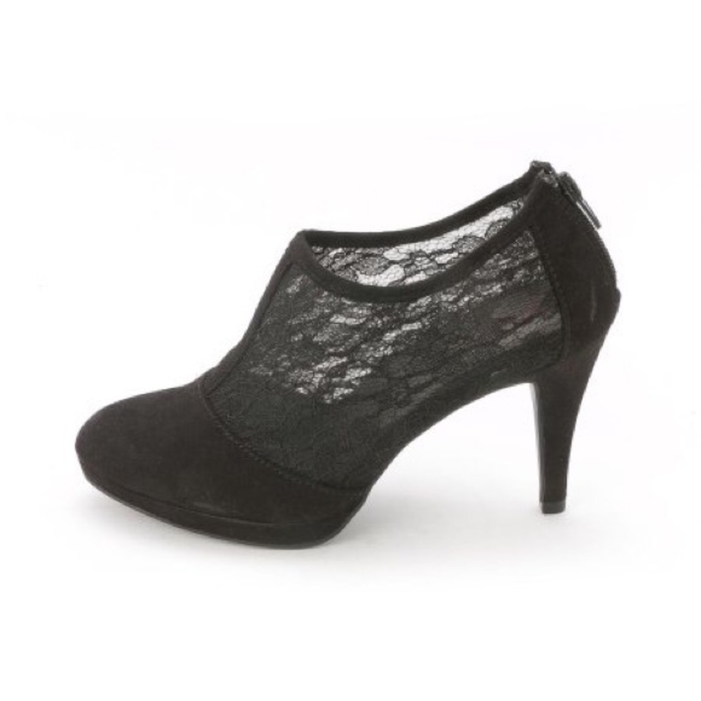 Black Lace Jellypop Booties NWOT